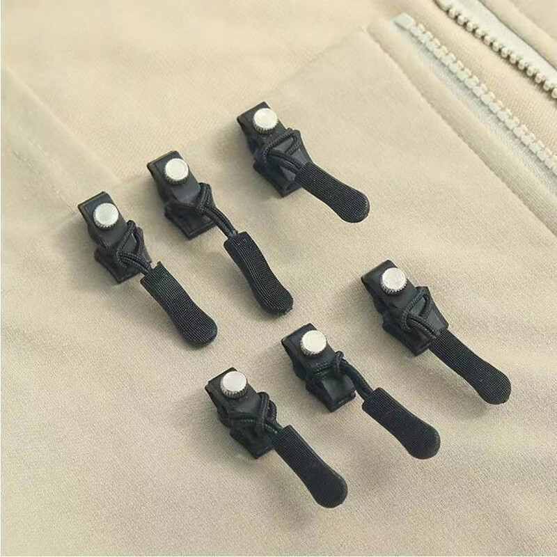 Zipper repairer, detachable zipper head, luggage, coat, clothing, shoes and boots, household tool-free replacement zipper lock head, 3 detachable zipper heads