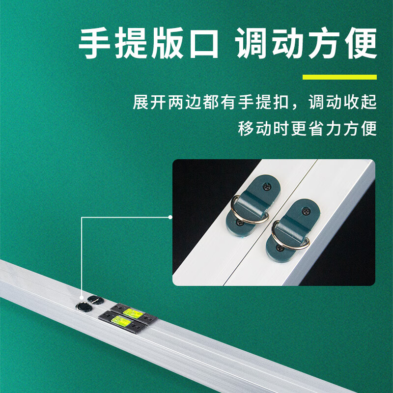 Huachang 3-meter highway ruler, three-meter ruler, aluminum alloy ruler, folding horizontal ruler, engineering highway flatness detection ruler, 3-meter highway ruler (storage bag)