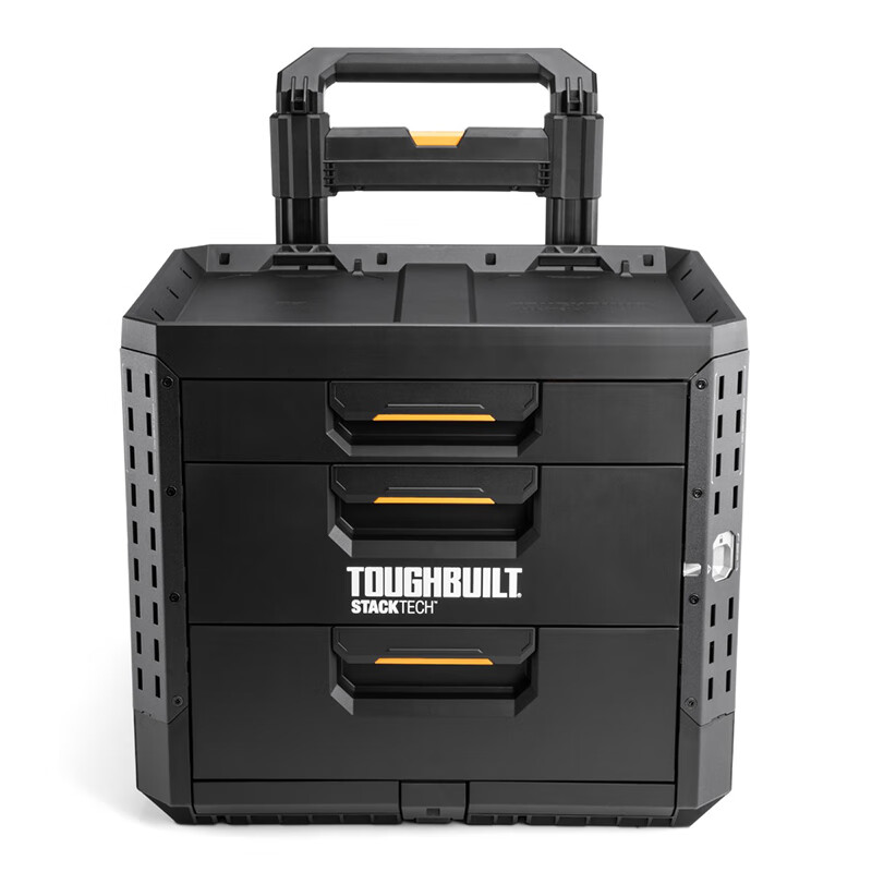 TOUGHBUILT three-pull pull rod stacking tool box electrician repair self-locking tug box camping TB-B1-D-R93
