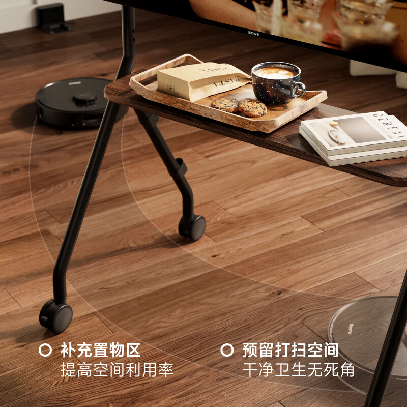 Brateck Northern Arc (43-75) TV Stand Mobile TV Art Stand Floor Stand 65 Movable TV Stand Xiaomi TV Hanger Trolley TV Cabinet Cabinet Type FS350