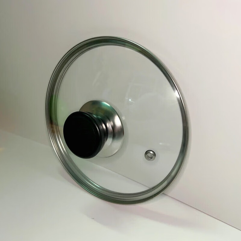 Yuanzu household tempered glass pot lid 32 wok 30 stainless steel steamer electric hot pot lid suitable for pot inner diameter 26.7-27.3cm27cm