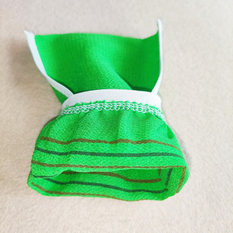 Kanhe bathing gloves, bath brush, single layer fine sand, decontamination, back rub, mud bath rub, bath towel, fine sand single layer, tight edge, thin style - random color