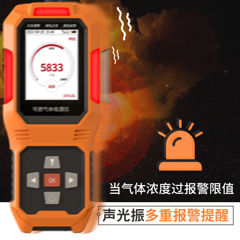 Axis combustible gas leak detector detector natural gas leak detector gas liquefied gas pipeline gas leak alarm