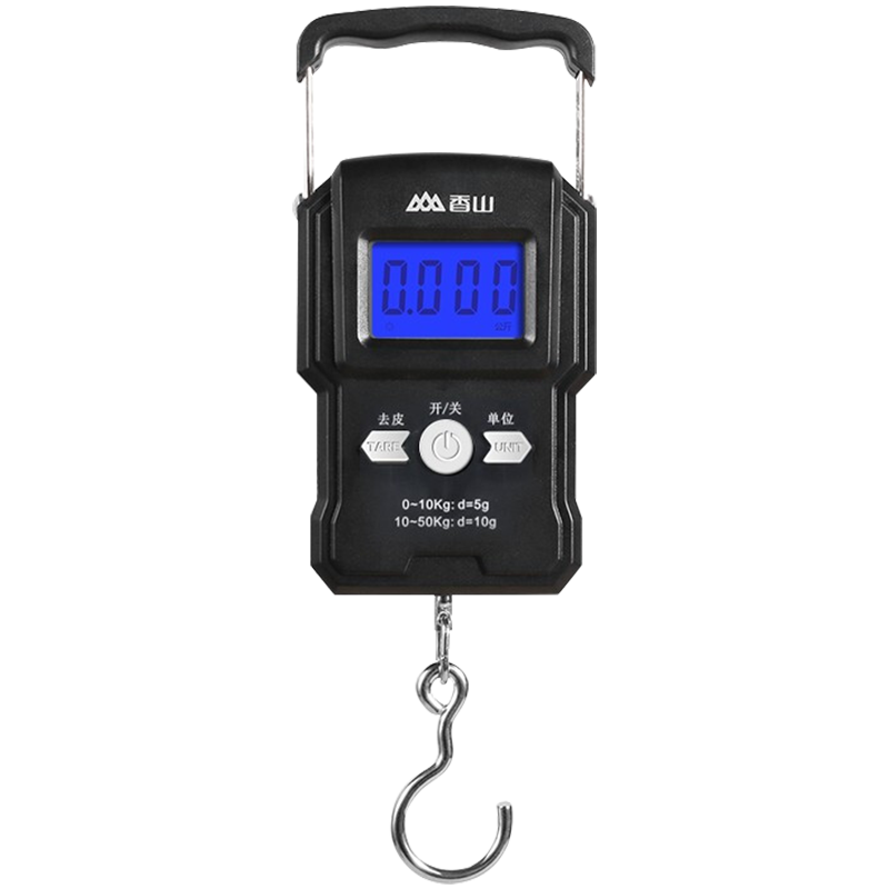 Xiangshan portable scale, portable scale, gram scale for weighing vegetables, express crane scale, high-precision luggage scale 50kg, rechargeable model