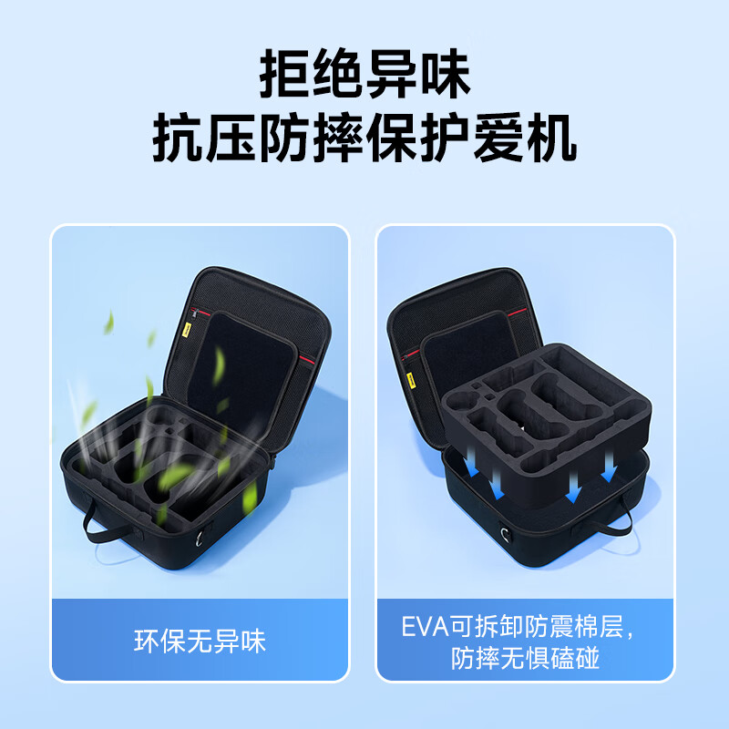Jemdo is suitable for Nintendo switch2 full set of storage bag dual pro handle box ns2 generation game console accessories large capacity protective box protective shell tempered film rocker portable base