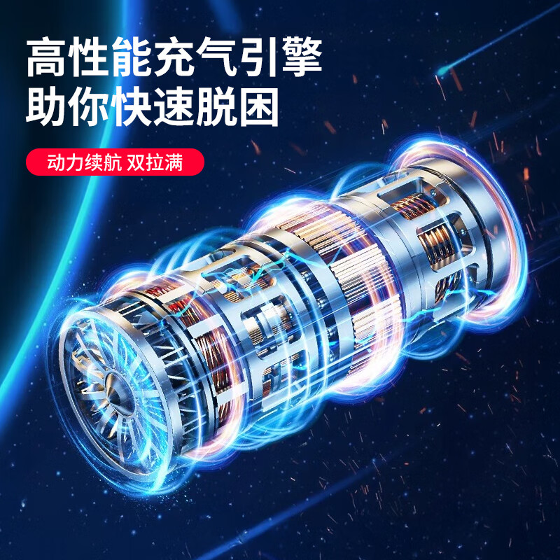 LINGCHEN car air pump wireless car electric air pump tire car inflatable portable automatic tire pressure measurement