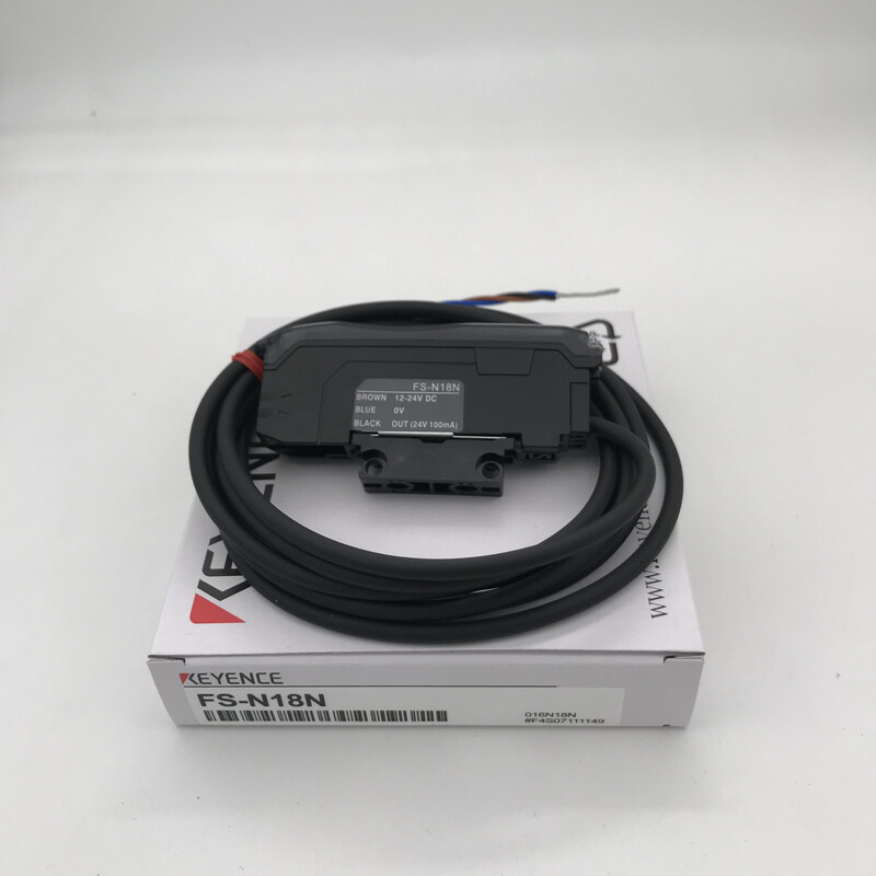Yue Changsheng supplies new original authentic KEYENCE optical fiber amplifier FS-V11 N18N new high-quality FS-V11 single amplifier