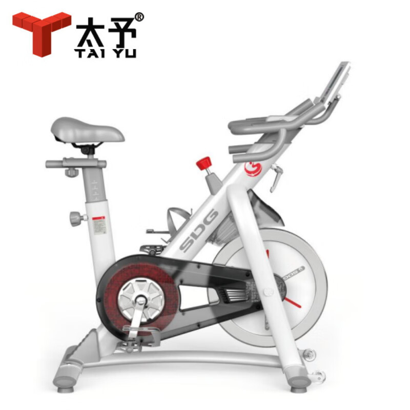 TY indoor sports gym equipment bicycle spinning gift home exercise bike white