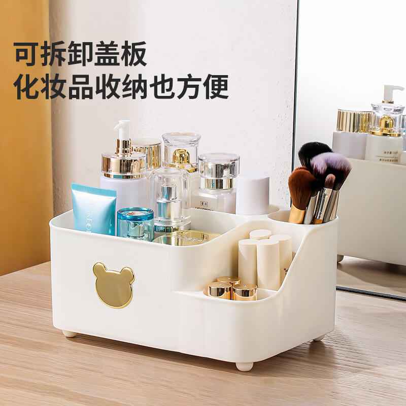 LYNN tissue box living room coffee table paper box home desktop remote control napkin storage box multi-functional gray and white