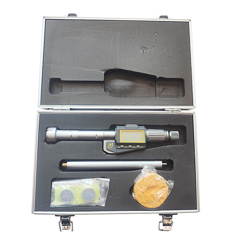 Yue Changsheng Guilin precision electronic digital display three-claw inner diameter micrometer three-point inner hole measurement 10-12-16-20 set of rulers 25-30mm