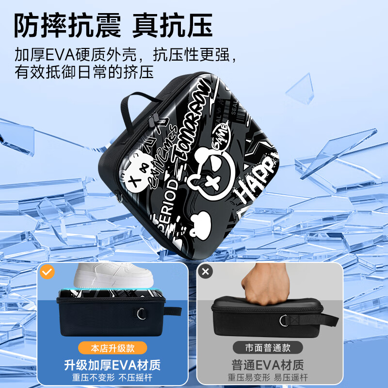 Jemdo is suitable for Nintendo switch2 full set of storage bag dual pro handle box ns2 generation game console accessories large capacity protective box protective shell tempered film rocker portable base