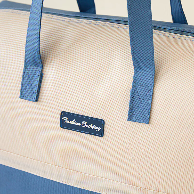 Ke Zhen Kindergarten Quilt Storage Bag Student Clothes Quilt Clothes Packing Bag Moving Large Capacity Organizing Bag Blue Medium 50*40*20cm Can Hold 2-4 Jin Quilts