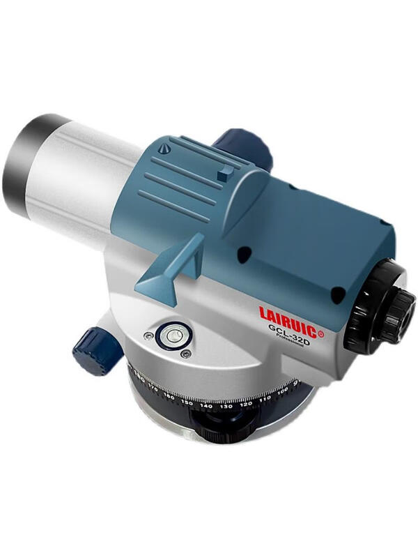 Lairui measuring level high-precision laser engineering measuring instrument elevation automatic leveling complete set of 65 times surveying and mapping flagship model 32 times host + 5 meter tower ruler Bosch same factory