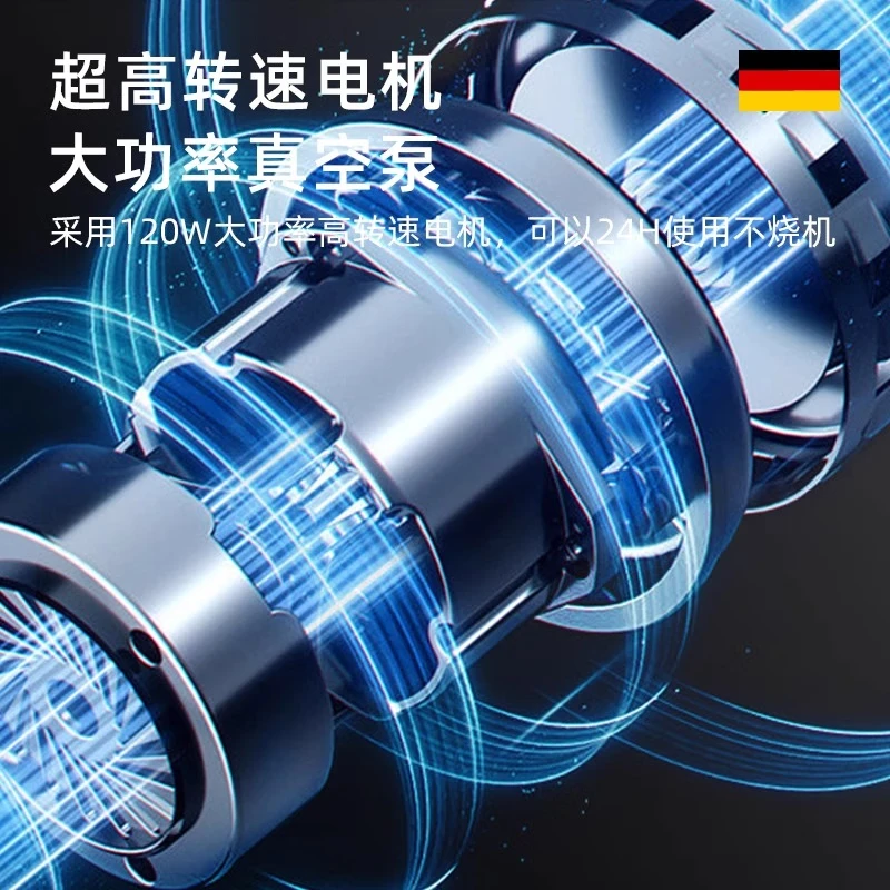 Kaidepudi vacuum packaging machine fully automatic vacuum sealing machine household dry and wet dual-use fresh food compression sealing machine wet and dry dual-use strong suction single machine