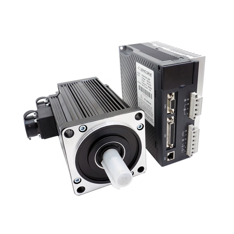 Yue Changsheng SD110 AC servo motor set SD300 drive 485 communication 1.2/1.8kw1.5kw era 110 servo 600W set 3000 rpm 2NM with 24V brake (vertical)