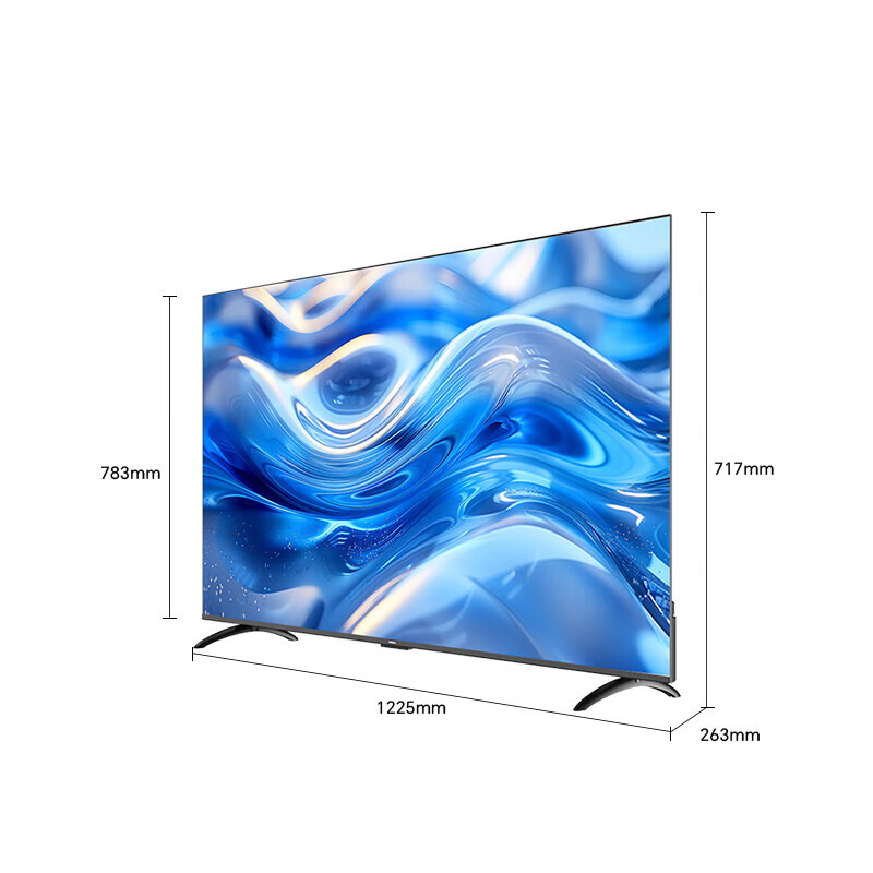 Skyworth TV 55GT3T 55-inch AI voice, high brush eye protection, first-class energy efficiency, anti-blue light eye protection, smart wireless projection, 4K ultra-high definition home flat-panel TV, 55-inch door-to-door installation 55GT3T+ single column bracket
