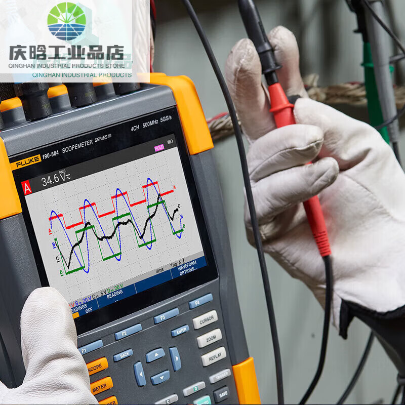 Oscilloscope 190II series high-precision handheld digital oscilloscope FLUKE-190-062-III