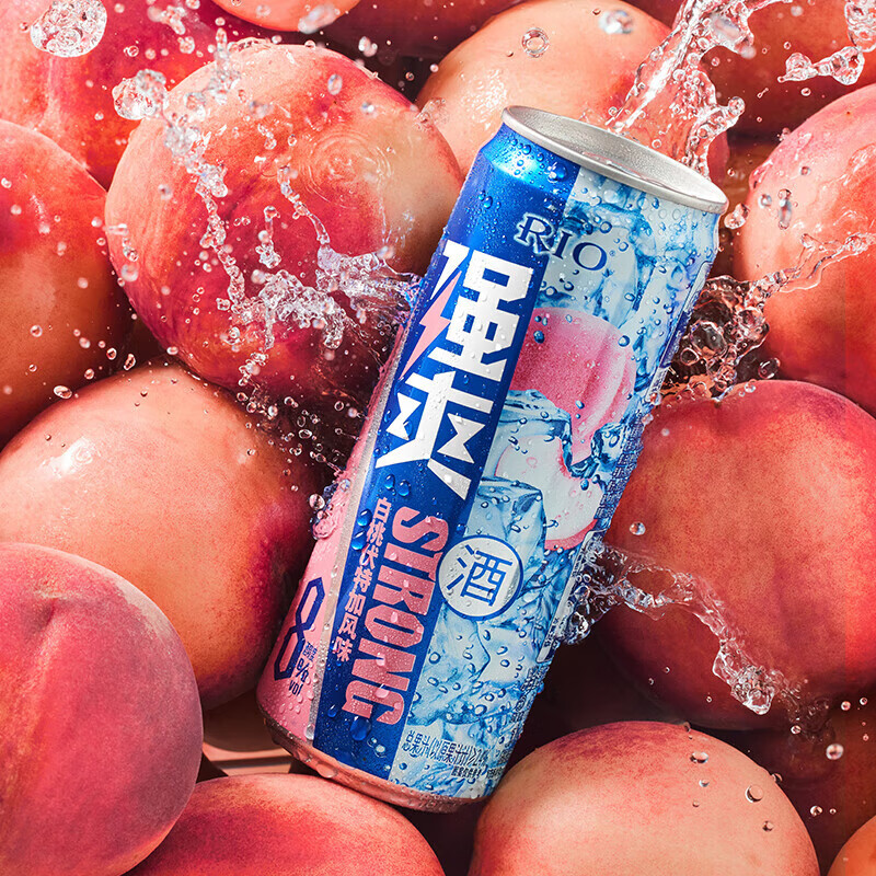 RIO foreign wine pre-mixed cocktail cocktail fruit wine liqueur vodka strong 8 degree series 500ml*6 cans