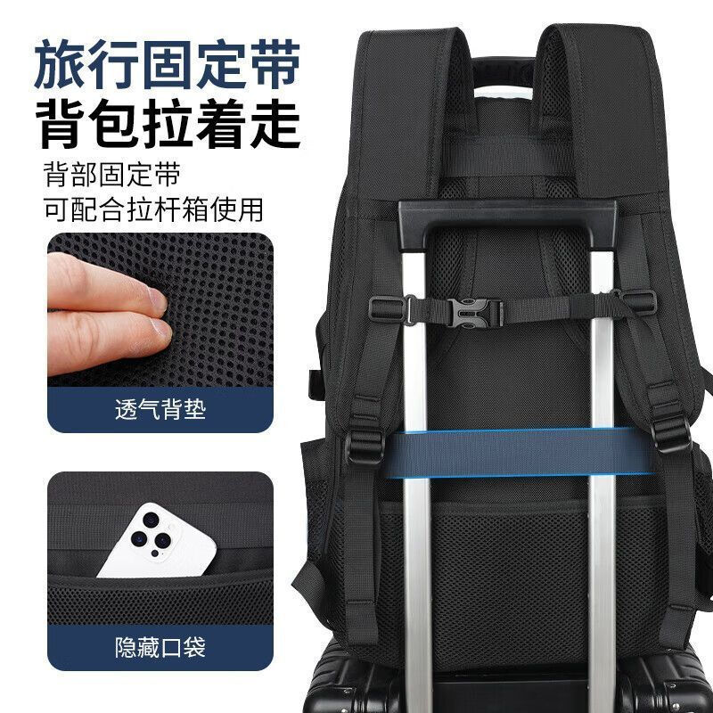JEEP backpack men's large-capacity travel backpack business trip computer bag outdoor hiking bag luggage bag school bag