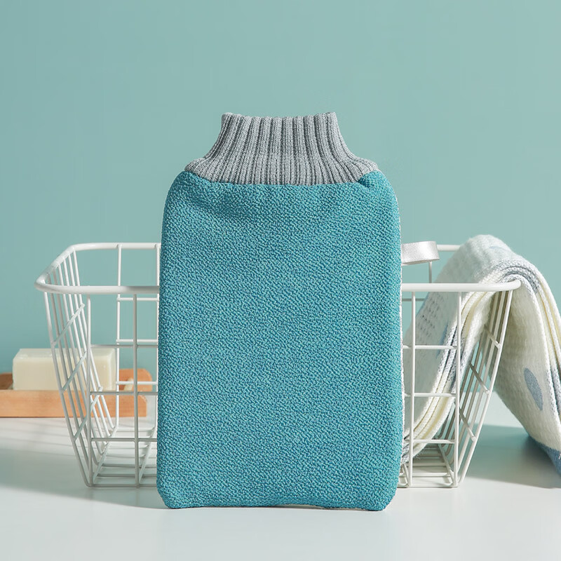 JCZS German bath towel for giant mud back, special unisex back rub towel 2025 bathing artifact, powerful mud rub, Nordic blue, thick and fine double sand + mud in seconds