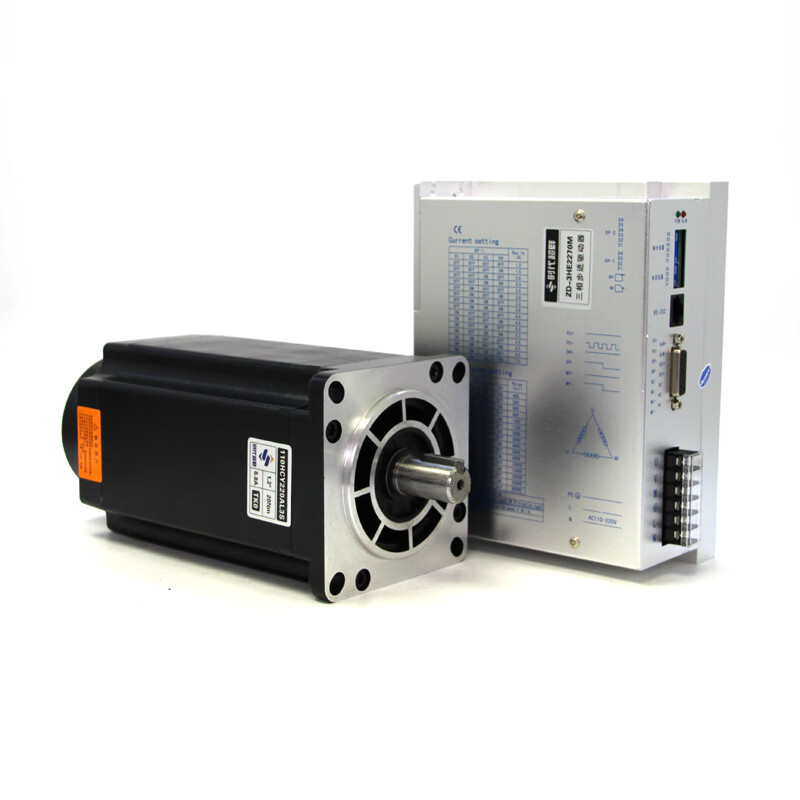 Yue Changsheng Times Chaoqun 110HCY220AL3S three-phase stepper motor set 20Nm high voltage 7A driver 3H 20NM set 7A driver