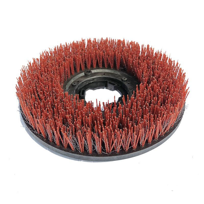 Special brush disk for floor washing machine 17-inch 175 single wiper machine 154 encrypted stainless steel wire brush antique brush mixed wasteland cleaning 17-inch pure steel wire brush disk 154 iron buckle