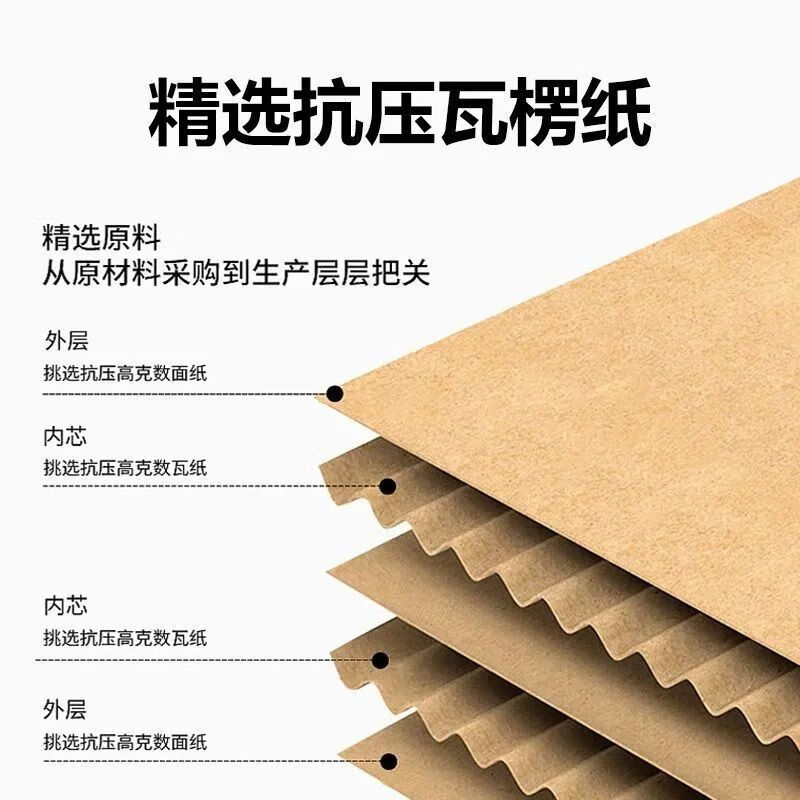 Express packaging box wholesale packaging logistics packaging postal carton whole bag carton e-commerce carton carton No. 13 130x80x45#400 cartons three layers hardened