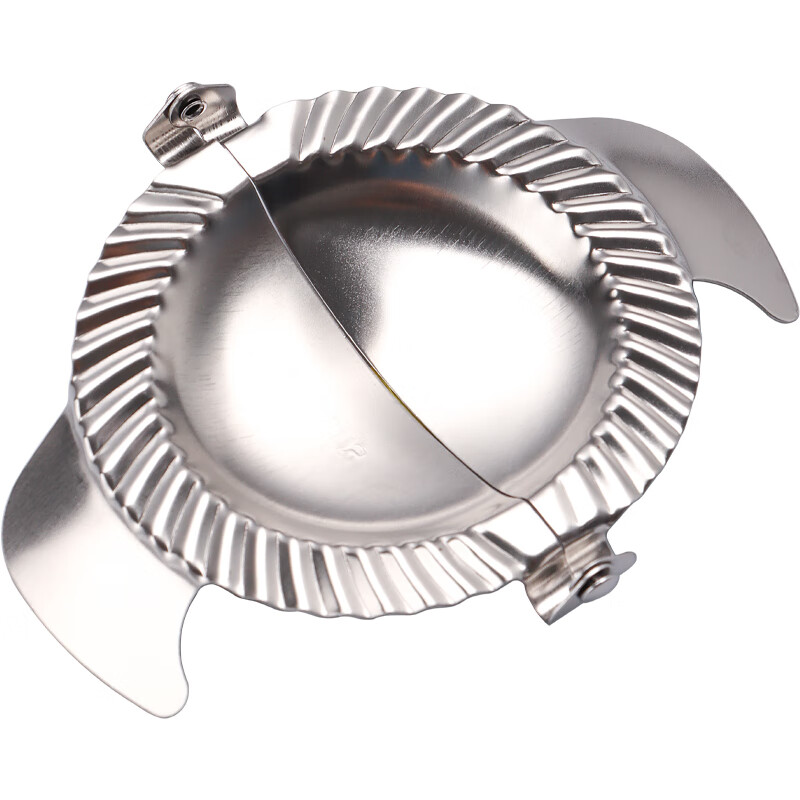 Luluo's new special tool for making dumplings, stainless steel household dumpling machine, dumpling mold, 304 small dumpling maker, oil brush + filling spoon
