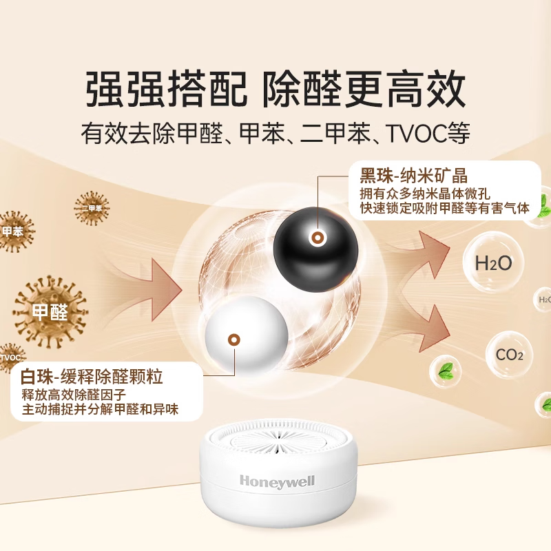 Honeywell formaldehyde removal for new homes, emergency new cars for mothers and infants, formaldehyde removal, odor removal, air purification jelly magic box
