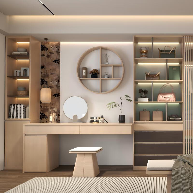 PIANO Song's Aesthetic Whole House Customized Wardrobe Bedroom Home Multifunctional Wardrobe Cloakroom Storage Furniture Privilege Card Prepaid Deposit (Consult Customer Service for a Plan)