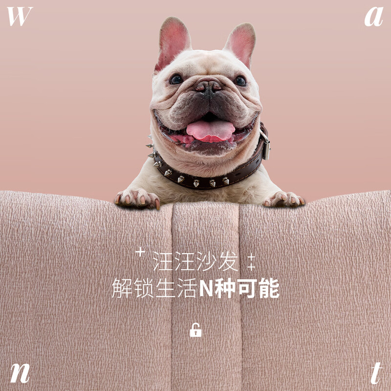 Moyu Wangwang Single Sofa Cream Style Modern Simple Bedroom Balcony Living Room Casual Lazy Sofa Chair Wangwang Single Sofa Pro Model-Lotus Pink