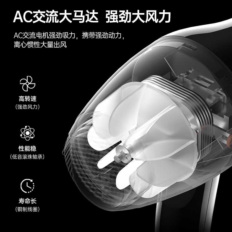 CONFU hair dryer household 2400W high power constant temperature hair care high wind fast dry hair barber shop hair salon hair dryer KF-8946