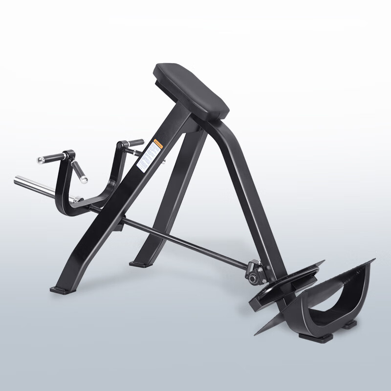 Climbing dragon commercial t-bar rowing machine training device gym comprehensive strength equipment standing T-shaped deadlift back incline bent over T-shaped pull back rowing all black without bells