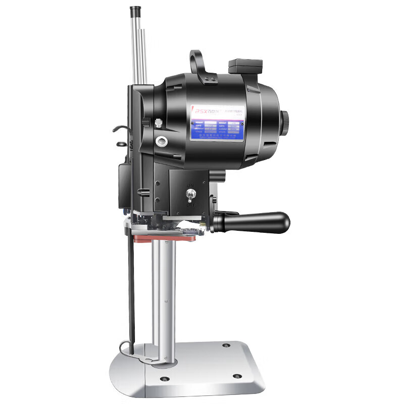 Yingtang Black Diamond Cutting Machine Electric Scissors Cloth Cutting Machine Straight Knife Clothing Cutting Machine Automatic Sharpening Vertical 6 Inch 1100W Cutting Height 1-11 cm