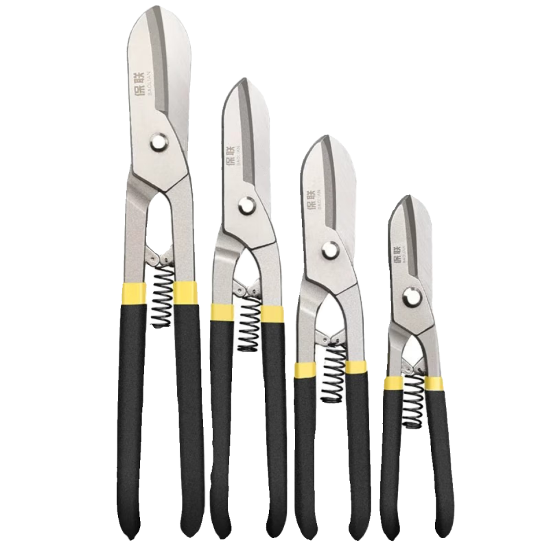 JCZS German brand iron scissors industrial-grade powerful shears keel scissors aviation scissors stainless steel aluminum buckle plate special scissors large industrial-grade German-style iron scissors 14 inches