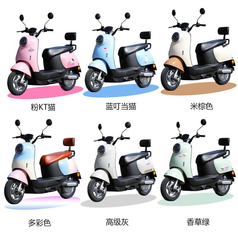 Feiye 20% subsidy 2025 new Yadi same model Xiaoguiwang electric vehicle 72V motorcycle pedal electric motorcycle high-grade gray 60v20.3a complete vehicle can be ridden + standard configuration