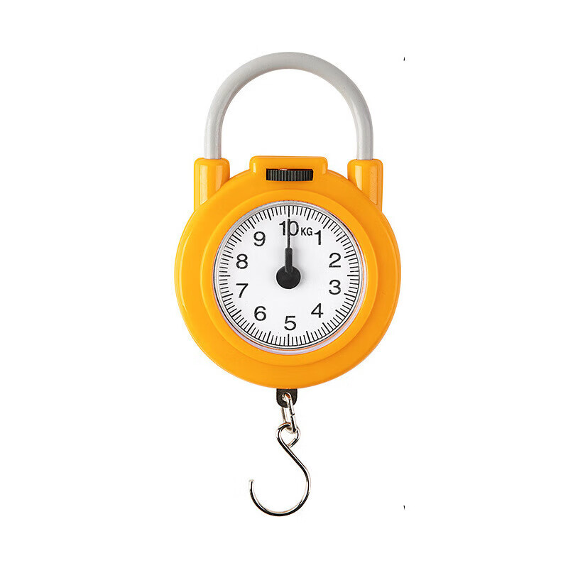 Spring scale portable scale smart and convenient high-precision electronic scale home express small portable scale with hook scale portable scale - (blue 1 pack)