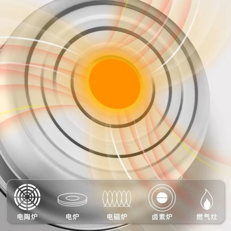 Chino 316 stainless steel kettle household gas induction cooker 304 chime kettle large capacity tea kettle boiling kettle soup kettle 304 thickened 1L 5000ml