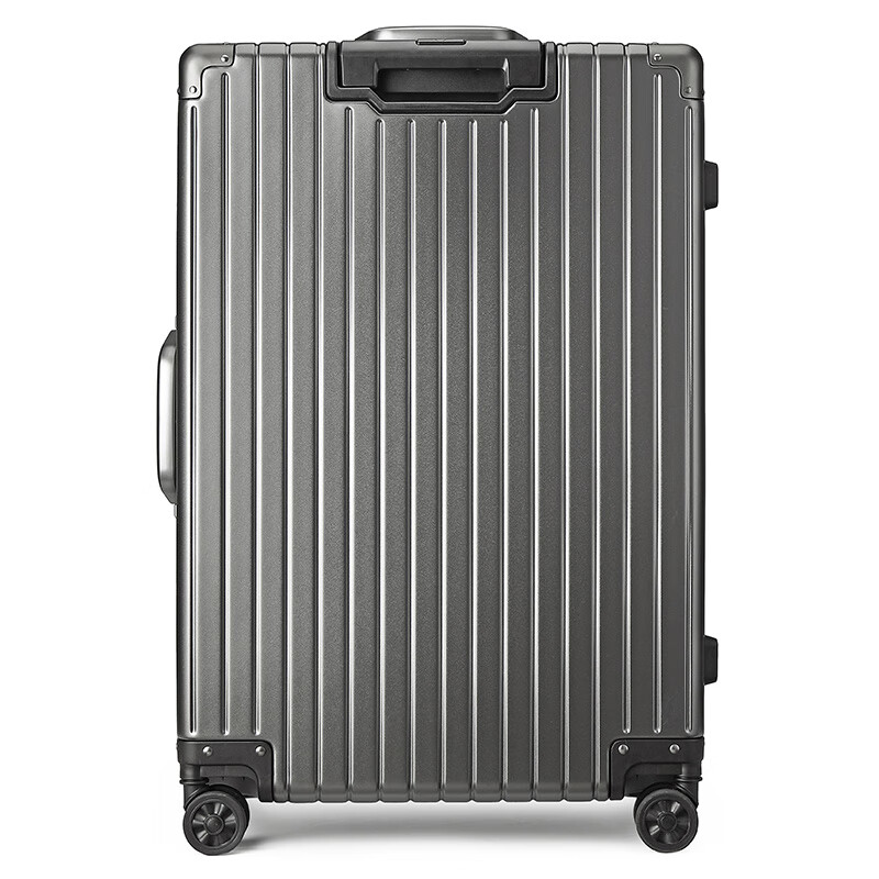 Goldlion suitcase 24-inch checked large-capacity password trolley case for men and women business trip suitcase Valentine's Day and Spring Festival gift silver gray FC334006-P2468 24-inch checked luggage required (suitable for 6-10 day short trips)