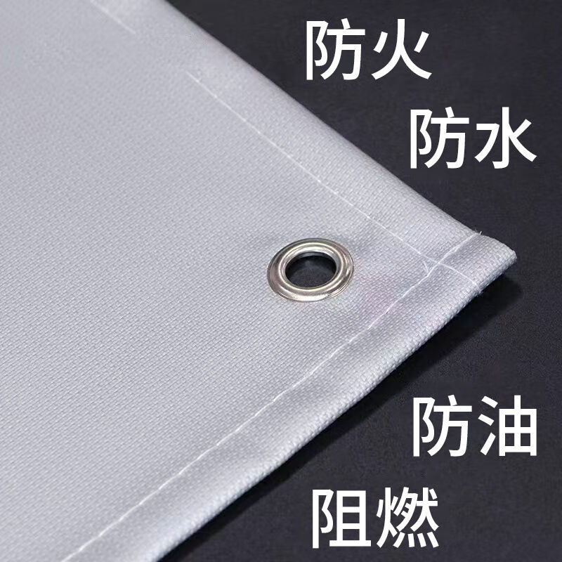 Mo Peng fire blanket national fire certification outdoor camping fire mat camping fire cloth flame retardant high temperature insulation picnic mat silicone 50*50