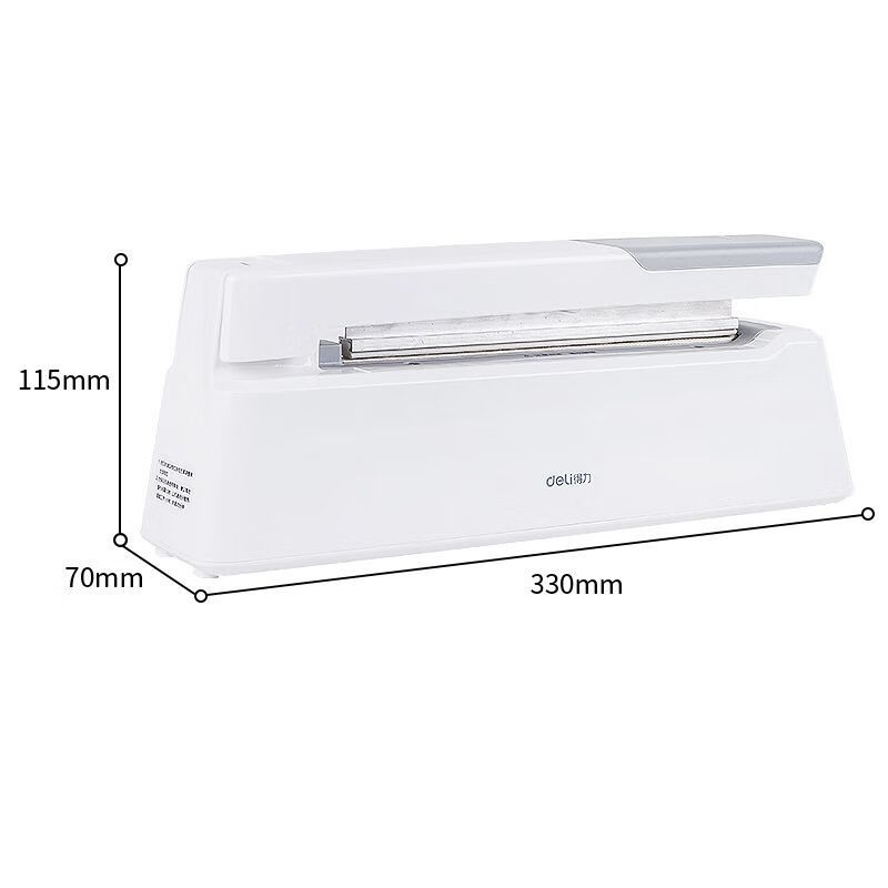 Deli Deli hand pressure sealing machine food preservation sealing machine packaging machine small packaging machine sealing and plastic sealing machine 16499