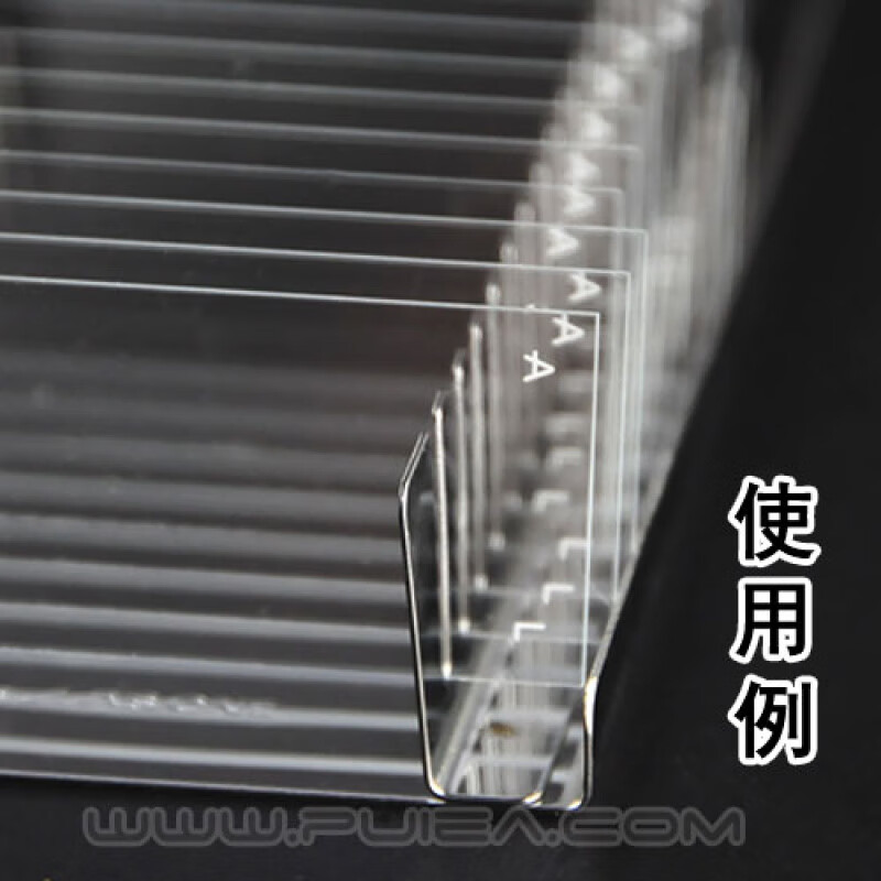 No-wash slide stainless steel stained slide rack holds 20 slides 2-162-01 Stainless steel slide rack_2 pcs_box