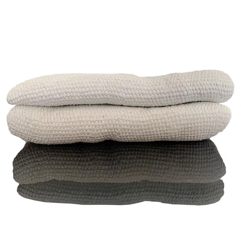 Asbestos blanket fire blanket 1.5m*1.5m fire certified gas station double layer thickened national standard fire blanket industrial asbestos blanket 1.5m