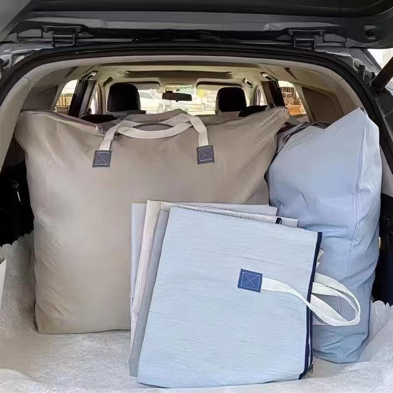 Vinoa large thickened quilt clothing storage bag moving student dormitory luggage bag strong and moisture-proof moving packing bag extra large (71cm*90cm) dustproof and moisture-proof 202 1 pack (random color)