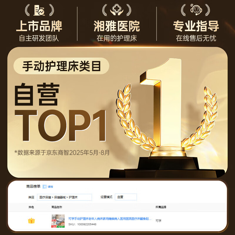 Corfu manual nursing bed medical bed for the elderly home paralysis hospital patient medical bed urination KD-BC-D05