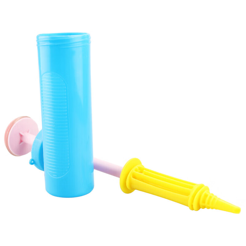 Hasdick Beijing Warehouse Delivery Inflatable Inflator Inflator for Filling Bags Hand Push Inflator Tool Bubble Bag Balloon Inflator Random Color HKT-14