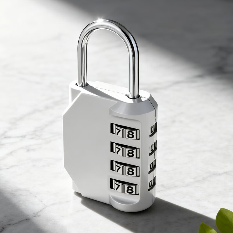 AUBURN medium password lock padlock 32mm student dormitory locker door lock power meter box lock 1600 silver