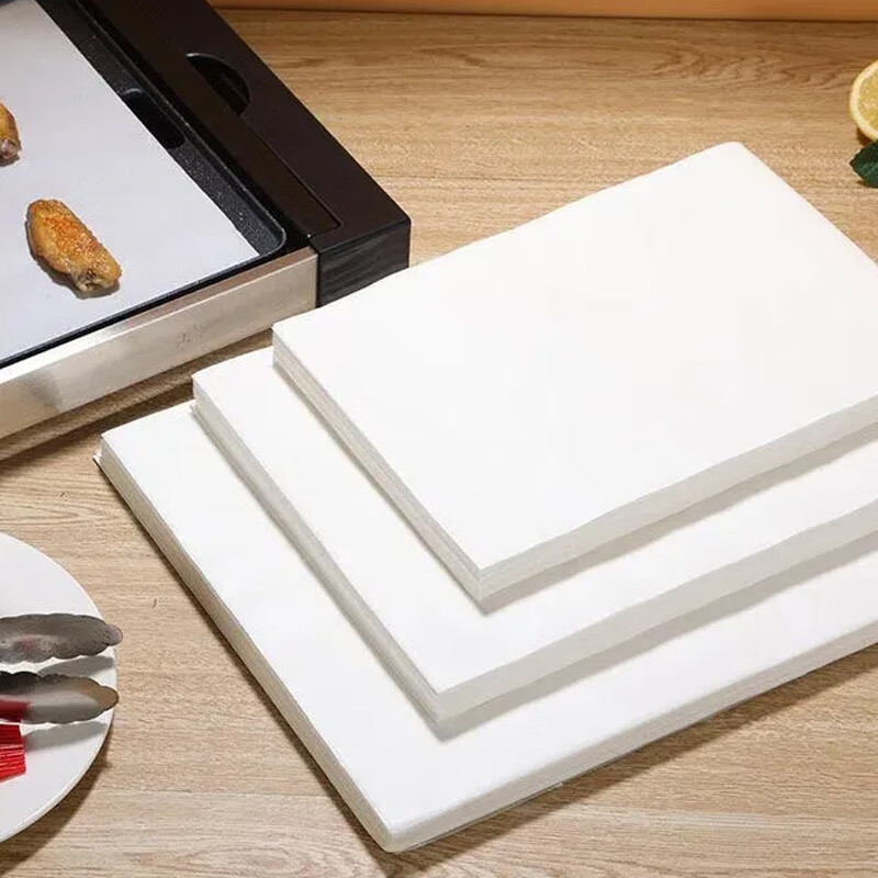 Furmantu oven special paper baking paper silicone oil paper barbecue paper oilcloth air fryer large package thickened oil-proof paper 40*60cm