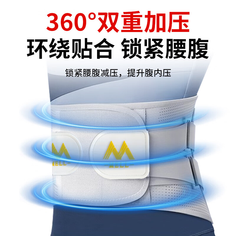 Bamail medical grade waist support belt for lumbar disc herniation, waist support for lumbar muscle strain, special waist support for men and women, waist pain and waist support circumference