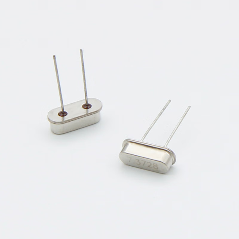 Huijun Quartz Crystal Oscillator Direct Plug Two Pins HC-49S Passive Clock Crystal 3.579545MHz-40MHz 11.0592M Direct Plug Two Pins (10 pcs)